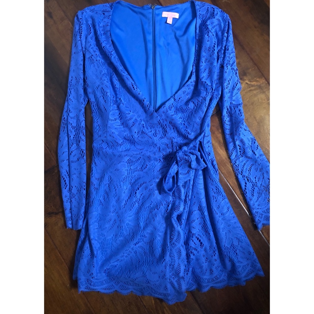 Lilly Pulitzer wrap dress romper